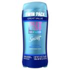 Secret Outlast Completely Clean Invisible Solid Antiperspirant & Deodorant Twin Pack