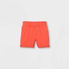 Toddler Girls' Pull-on Shorts - Cat & Jack Coral