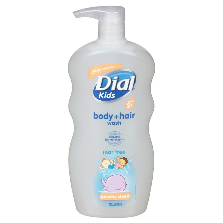 Dial Peach Body And Hair Wash For Kids