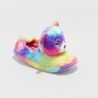 Esquire Footwear Build-a-bear Women's Bootie Slippers Multicolor Rainbow M (2-3),