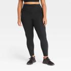 Women's Plus Size Sculpt Motto Leggings 27 - All In Motion Black