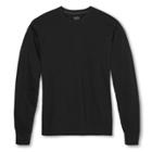 Fruit Of The Loom Select Men's Fruit Of The Loom Long Sleeve T-shirts Black -s,