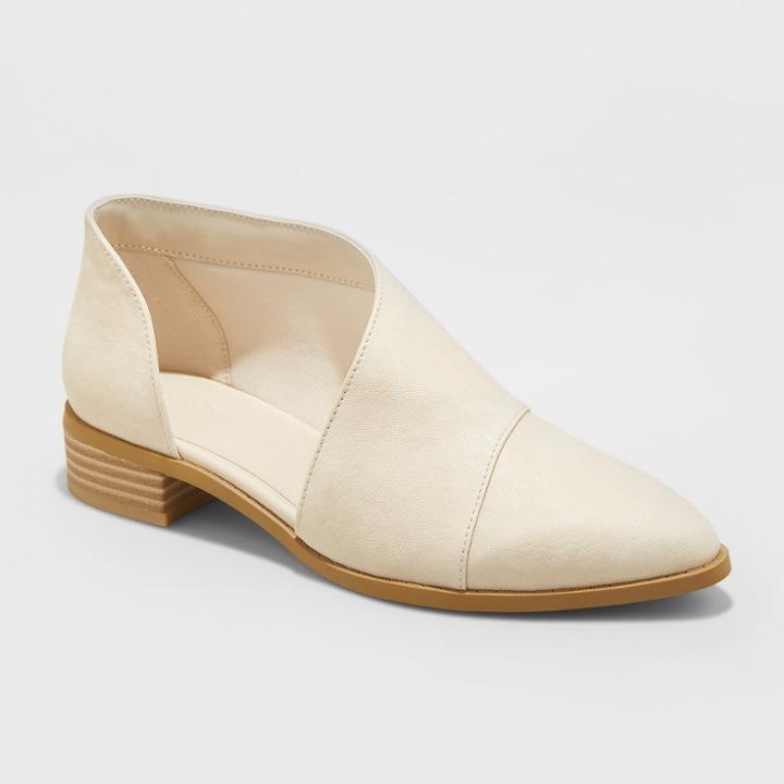 Women's Wenda Cut Out Bootie - Universal Thread White