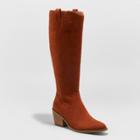 Women's Barb Tall Western Boots - Universal Thread Brown