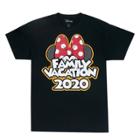 Women's Minnie Family Vacation 2020 T-shirt (plus Size) - Disney - Black 3x, Women's, Size: Xxx