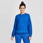 Women's Cozy Long Sleeve Sweatshirt - Joylab Blue