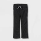 Toddler Boys' Pull-on Pants - Cat & Jack Black/gray