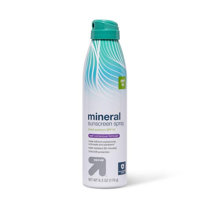 Mineral Sunscreen Spray - Spf 50 - 6.3oz - Up & Up