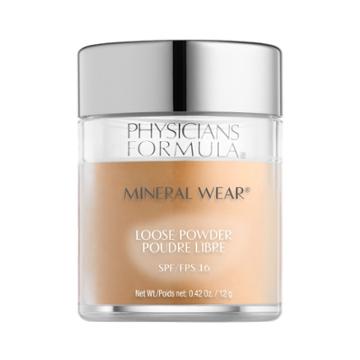 Physicians Formula Mineral Wear Loose Powder Spf 16 Dark Shade - 0.42oz,