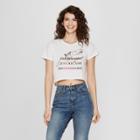 Jurassic Park T-shirt Ju Assic World Bleach White