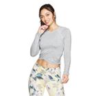 Women's Activewear Sweatshirt - Joylab Heather Gray S, Heather Grey