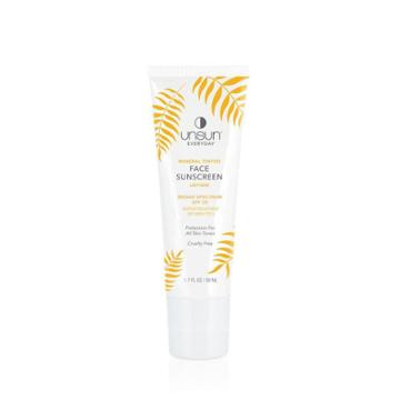 Unsun Cosmetics Mineral Tinted Face Sunscreen Lotion - Spf