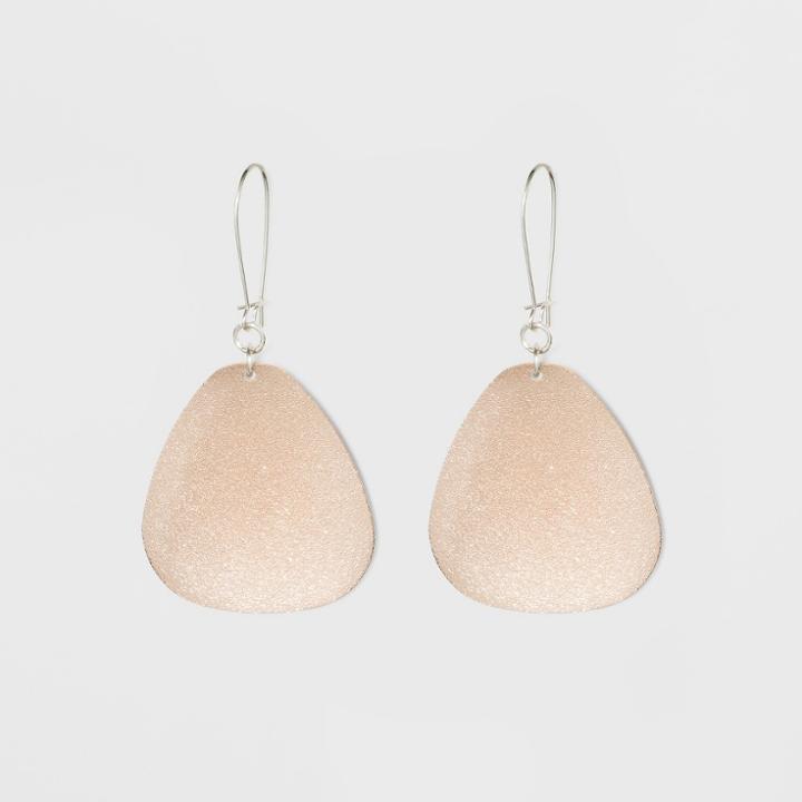 Diamond Dust Drop Earrings - A New Day Rose Gold/silver