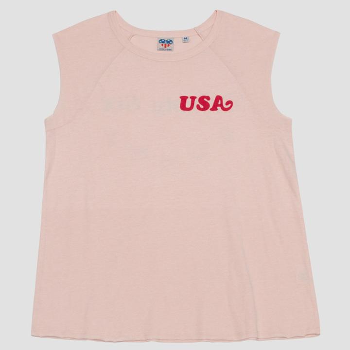 Junk Food Women's 76 & Sunny Tank Top - Blush