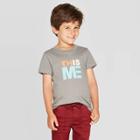 Toddler Boys' This Is Me Short Sleeve Graphic T-shirt - Cat & Jack Gray
