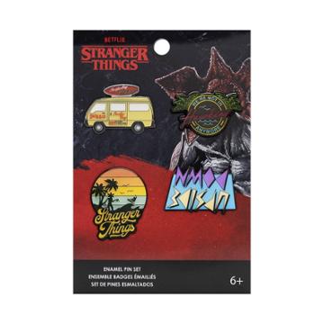 Funko Stranger Things 4pc Enamel Pin