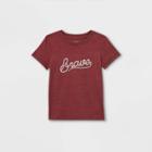 Toddler Boys' Brave Graphic Short Sleeve T-shirt - Cat & Jack Maroon