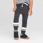 Toddler Boys' Slouchy Kanga Front Pockets Jogger Pants - Cat & Jack Black