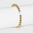 Sugarfix By Baublebar Initial 'j' Stretch Bracelet - Gold