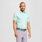 Men's Striped Golf Polo Shirt - C9 Champion Blue Spearmint