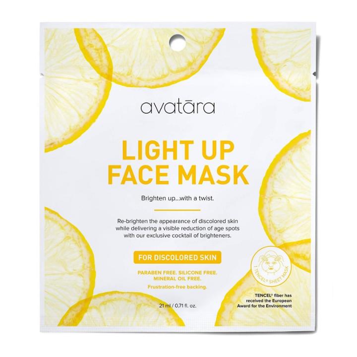 Unscented Avatara Light Up Face Mask For Discolored Skin