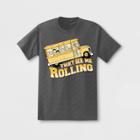 Iml Men's The Magic School Bus Short Sleeve Graphic T-shirt Charcoal Heather