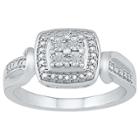 Distributed By Target Diamond Accent Round White Diamond Fashion Ring In Sterling Silver (i-j,i2-i3) (size