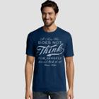 Hanes Men's Short Sleeve Graphic T-shirt - Dark Night Blue