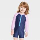 Baby Colorblock One Piece Swimsuit - Cat & Jack Blue