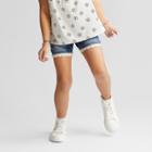 Plus Size Girls' Denim Shorts With Side Tape Detail - Cat & Jack Medium Blue