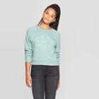 Women's Being Kind Is Cool Long Sleeve Graphic Sweatshirt - Grayson Threads (juniors') - Blue