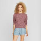 Women's Pullover Sweater - Universal Thread Burgundy