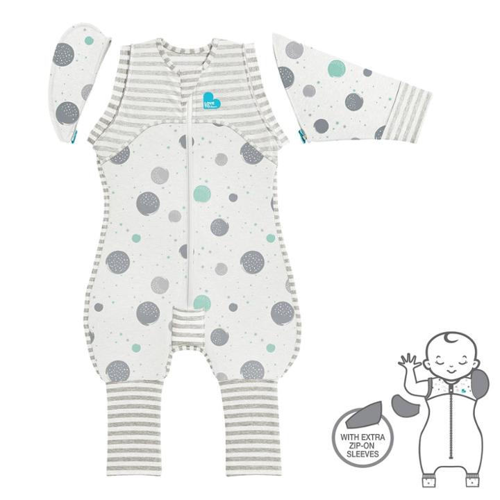 Love To Dream Swaddle Wrap Adaptive Up Transition Suit Lite - 0.2 Tog White