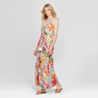 Women's Floral Print Wrap Maxi Dress - Spenser Jeremy L,