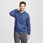 Hanes Premium Men's Fleece Hooded Sweatshirt - Navy