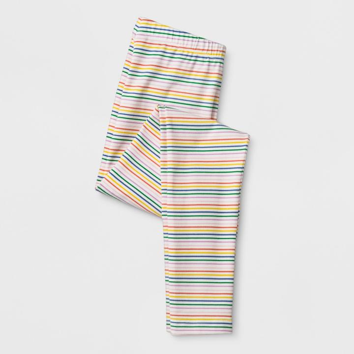 Girls' Leggings Pants - Cat & Jack Almond Cream