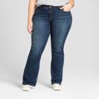 Women's Plus Size Skinny Bootcut Jeans - Universal Thread Medium Wash