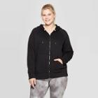 Women's Plus Size Full Zip Authentic Fleece Sweatshirt - C9 Champion Black