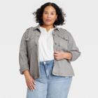 Women's Plus Size Utility Jacket - Knox Rose