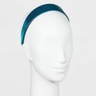 Satin Covered Wide Headband - A New Day Teal