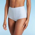 Kona Sol Women's Gingham Bikini Bottom - Kona