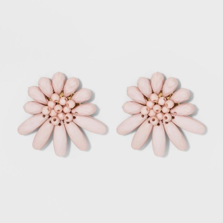 Sugarfix By Baublebar Embellished Stud Earrings - Blush, Girl's