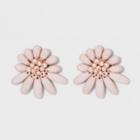 Sugarfix By Baublebar Embellished Stud Earrings - Blush, Girl's