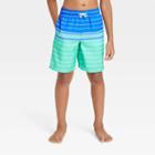 Boys' Striped Swimsuit Bottom - Cat & Jack Blue