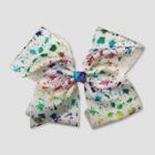 Girls' Nickelodeon Jojo Siwa White Tye Dye Bow Hair Clip,
