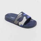 Kids' Nikko Slip-on Slide Sandals - Cat & Jack Blue