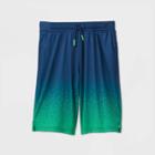 Boys' Geometric Ombre Performance Shorts - All In Motion Green