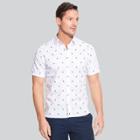 Van Heusen Men's Printed Classic Fit Long Sleeve Button-down Shirt - Blue/floral