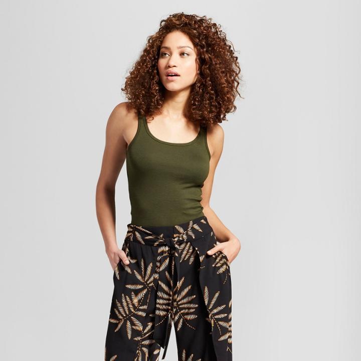 Women's Any Day Tank - A New Day Medium Green