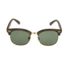 Men's Circle Sunglasses - Goodfellow & Co Brown